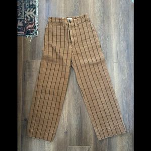 Madewell Slim Emmett wide-let crop size 23